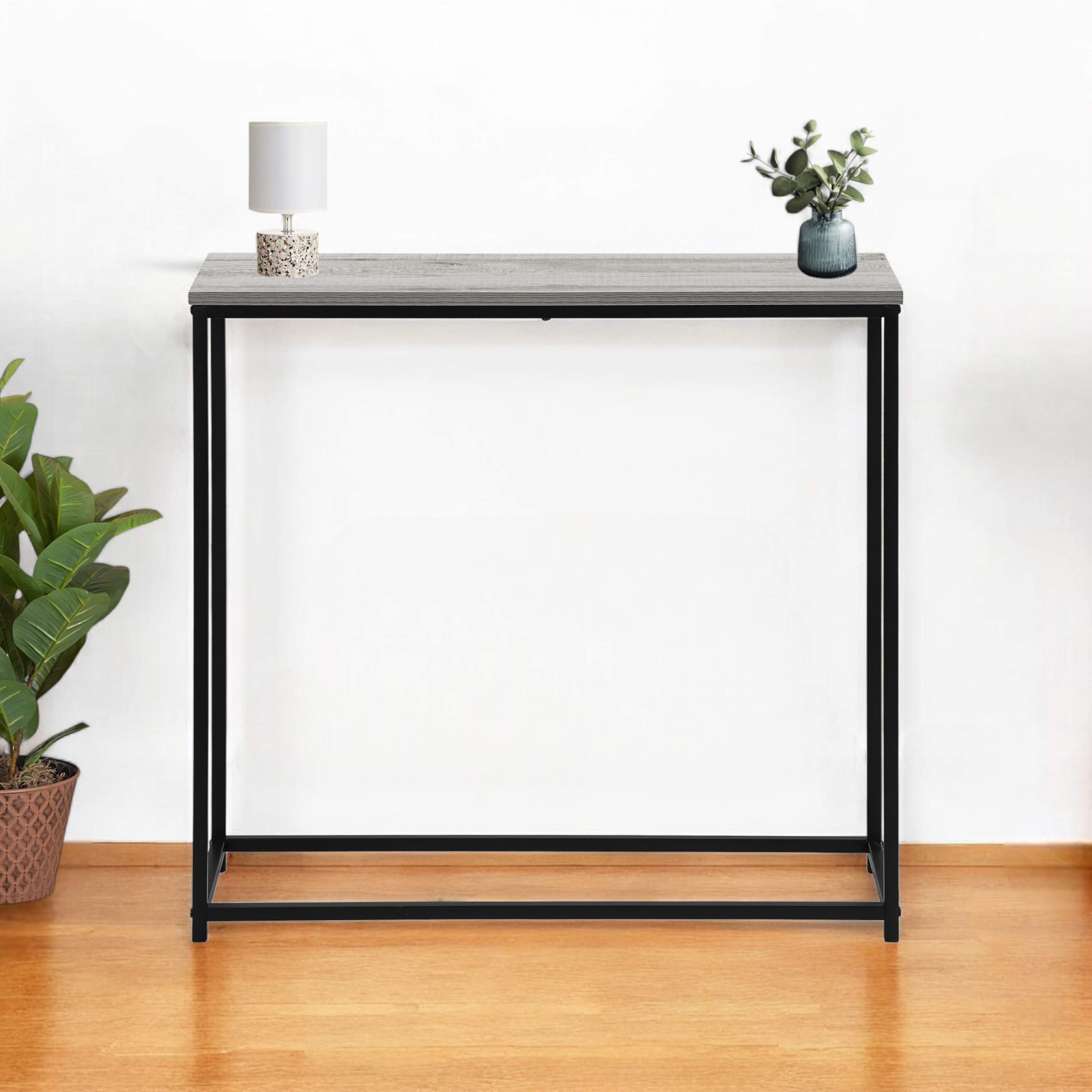17 Stories Lotus Narrow Entryway Accent Table | Wayfair
