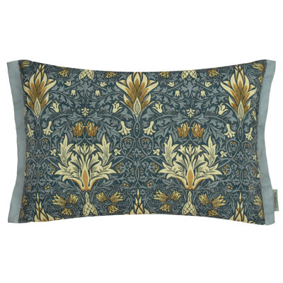 Snakeshead Indoor / Outdoor Floral Rectangular Throw Cushion Cover