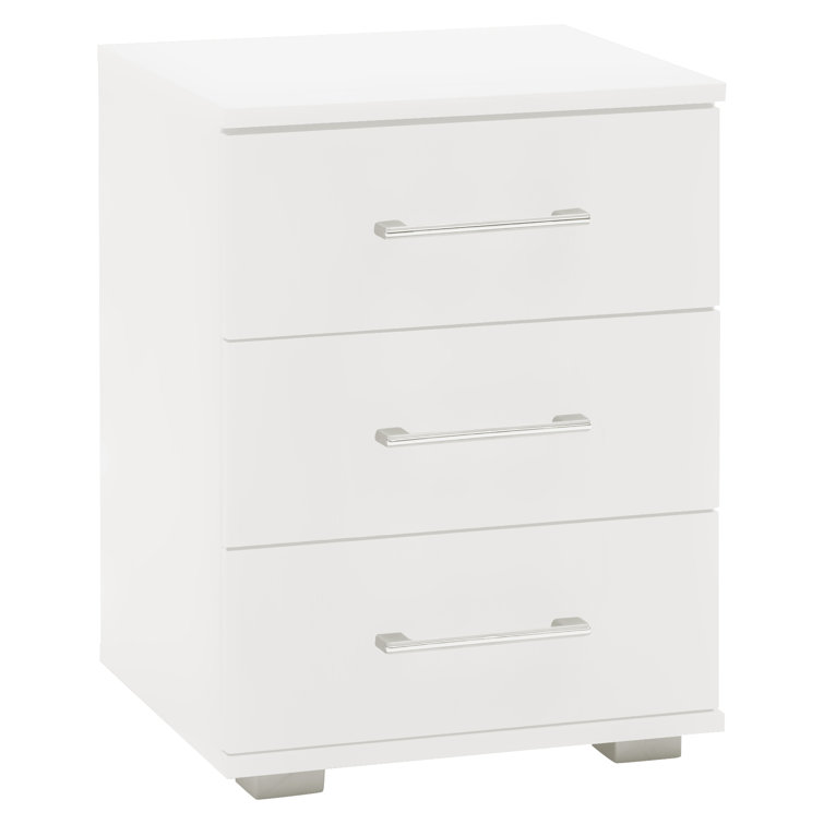 Athar 3 Drawer Bedside Table