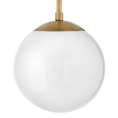 Warby Single Light Orb Pendant Light