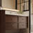 Medieval style retro bathroom cabinet