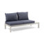 Ensemble de canapé 4 pièces Arlington, bleu sarcelle foncé, canapé d'extérieur en forme de L, ensemble d'extérieur-115731236-115731235