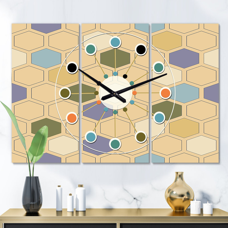 Mid-Century Wall Clock