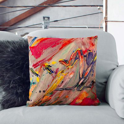 Abstract Square Cushion