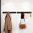 Heavy Duty Wall Mounted Coat Rack – 5 Durable Rust-Resistant Hooks