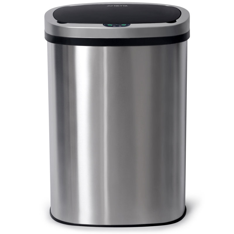 Stainless Steel Motion Sensor Kitchen Trash Can - 50L