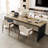 78.74 Inches Double Computer Desk For 2 Person – Extra Long Industrial Workstation With Heavy Duty Metal Frame, Large Dual Study Table For Home Office, Gray And Black Finish-650533800