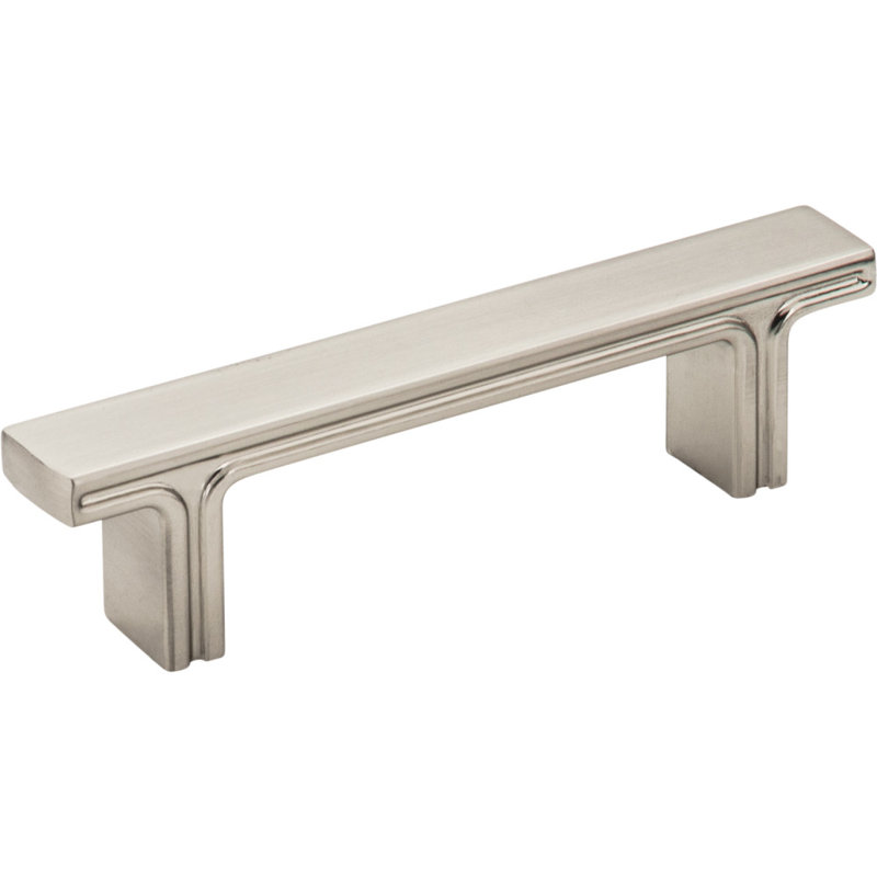 Anwick Bar Pull, 3", Satin Nickel