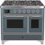 Majestic II 40" 3.82 cu. ft. Freestanding Dual Fuel Range with Griddle-48279865-60219580