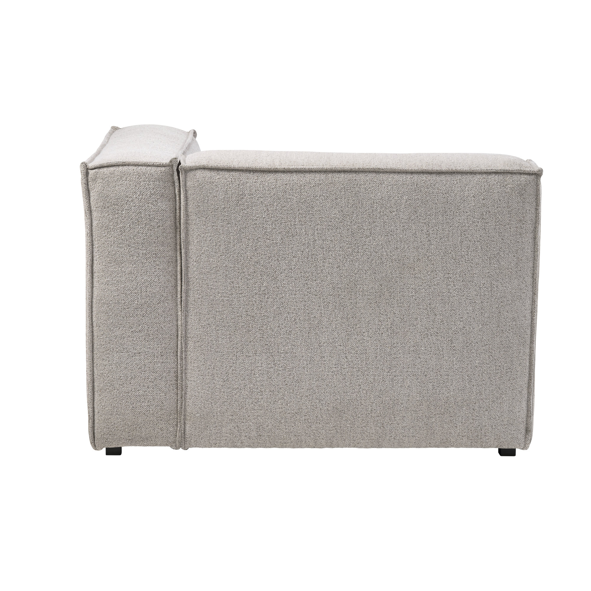 Shonnard Upholstered Armchair, Taupe Performance Boucle