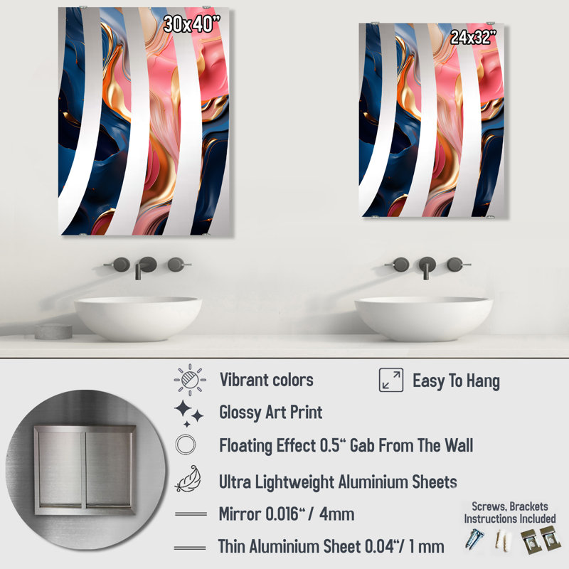 Miroir Rihan, 32 po x 24 po