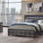 Contemporary Style Nightstand-334209299