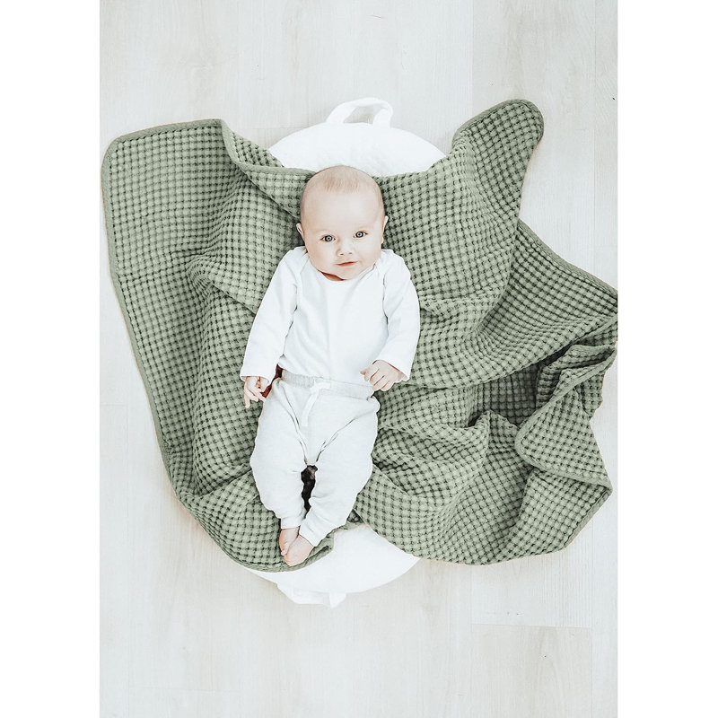 100% coton emmailloté, Vert clair