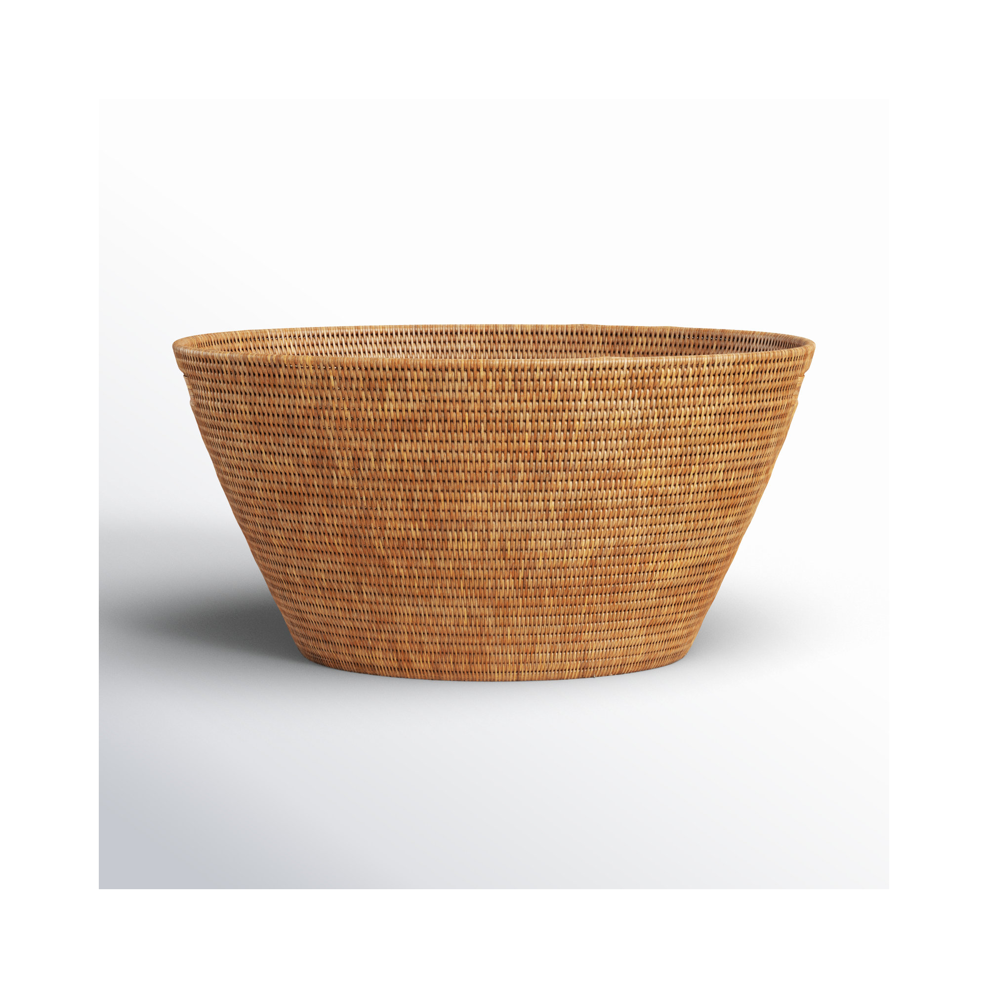 Rael Laundry Basket, Honey Brown
