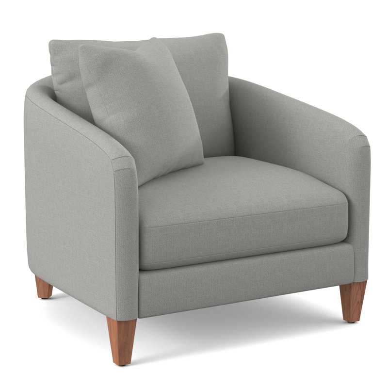 Fauteuil en polyester de 38 po de largeur, Microfibre Gipsy Vapor Performance