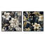 Claire - Ensemble de 2 collages carrés abstraits-101844198-101844199