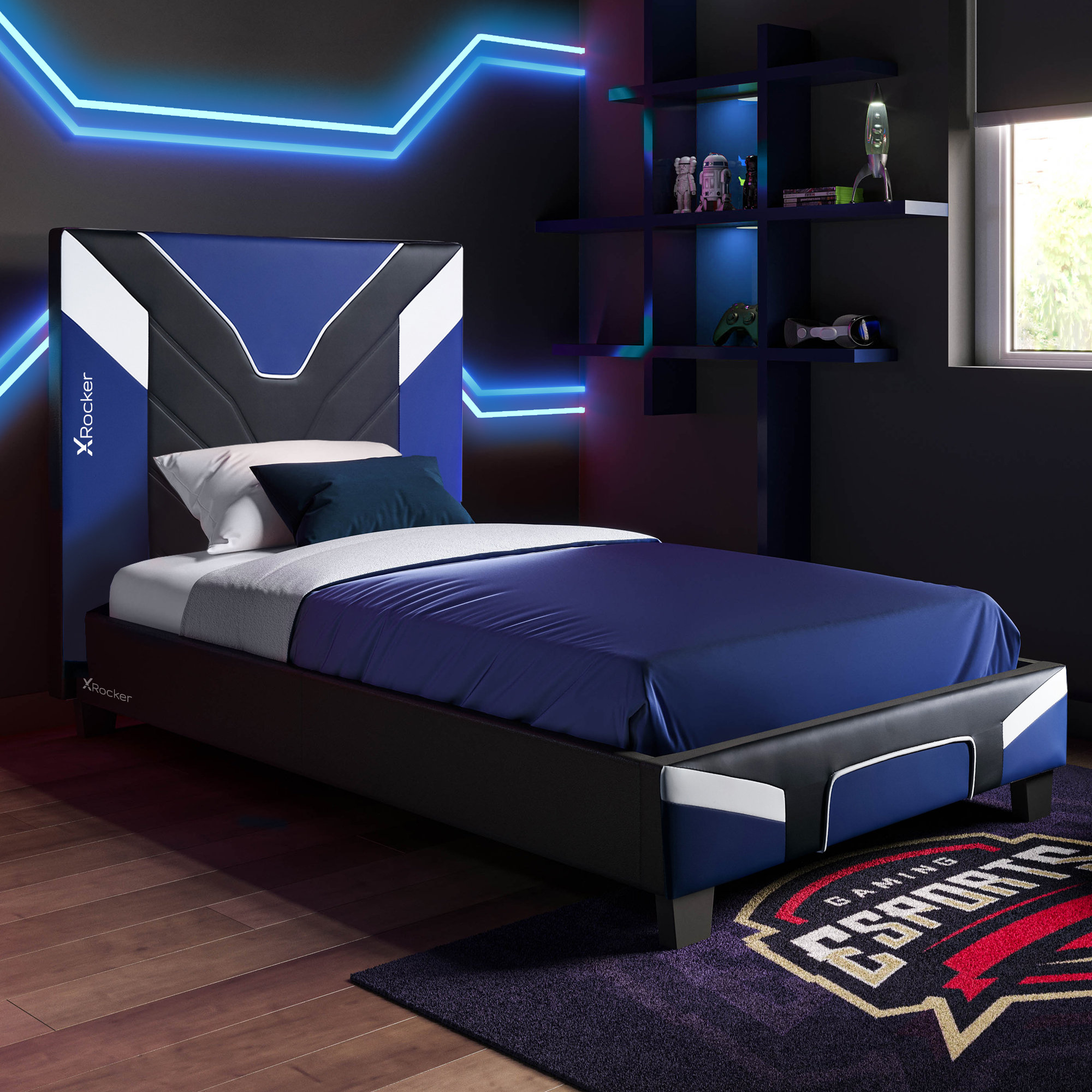 X Rocker CERBERUS Single (3') Panel Gaming Bed
