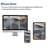 Machine Washable Rug for Living Rooms, Contemporary Stripe Printed Carpet, Soft Non Shedding Floor Covering for Bedroom Dining Room Office-1376896584