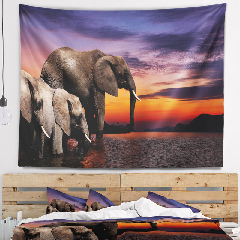 Polyester Tapestry, 68" H x 80" W