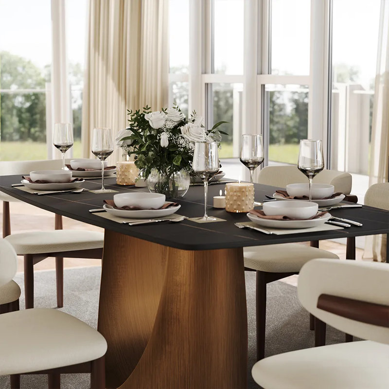 Rectangular Sintered Stone Dining Table