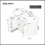 Meuble-lavabo 36 po avec tablette ouverte et lavabo-1692923634