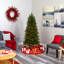 4Ft. West Virginia Mountain Pine Artificial Christmas Tree With 100 Clear Lights And 322 Bendable Branches-624157499