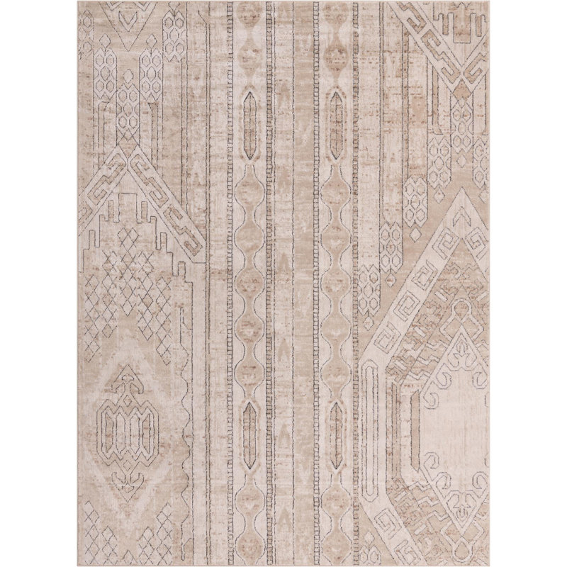 Jacklynn Geometric Indoor Rug, Rectangle 7'10" x 11'