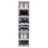 Collapsible 6 Pair Shoe Organizer