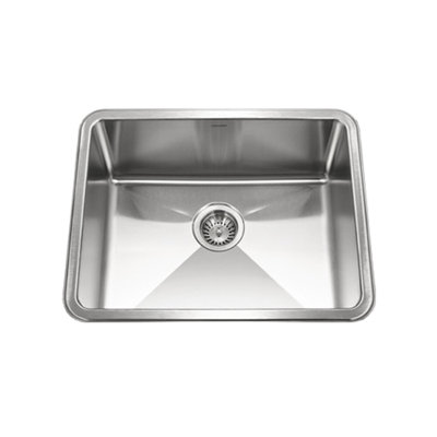 23 " L Undermount Single Bowl Stainless Steel Kitchen Sink