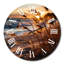 Horloge murale en métal Beach Breeze At Sunrise IV-93395372