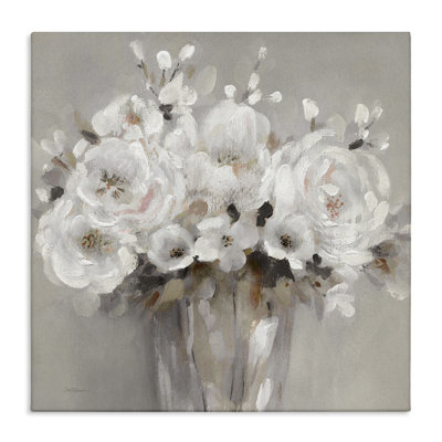 " White Flower Bunches " by Carol Robinson