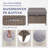 Jenesys Outdoor Wicker Club Chairs & Ottomans Set - Weather-Resistant-445180221