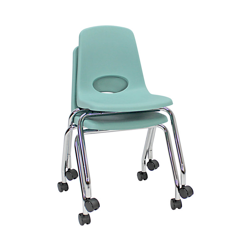 Chaise mobile 18 "avec roulettes, Écume de mer