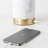 Aspen 14.5" LED Bedside White Marble and Gold Table Lamp with USB Port - Bundle Set of 2