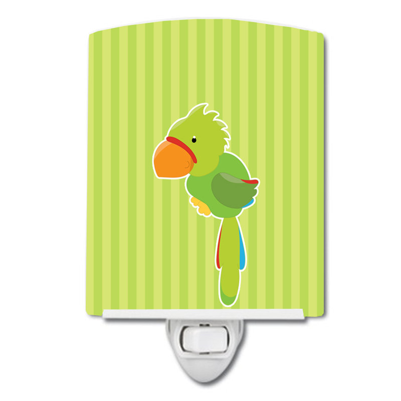 Pirate Parrot Ceramic Night Light