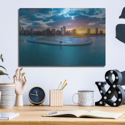 'Chicago from Lake Michigan', Metal Wall Art