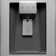 ZLINE 36" 21.6 cu. ft Freestanding French Door Refrigerator with Water and Ice Dispenser in Fingerprint