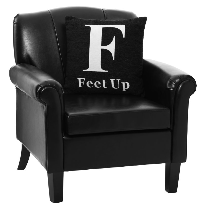 Whalley Square Cushion, Black