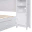 Lit en bois avec armoire et tablette tout-en-un-615419246