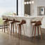 26'' Swivel  Upholstered Counter Stool-1396800050