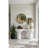 Cadence Console Table, White Stone-124592217
