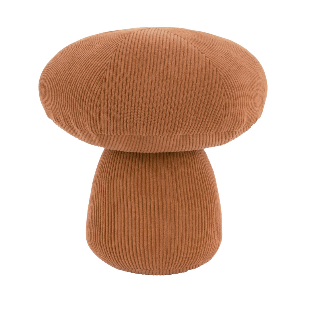 Wylder - Mushroom Door Stop - Rust - Corduroy - Image 3