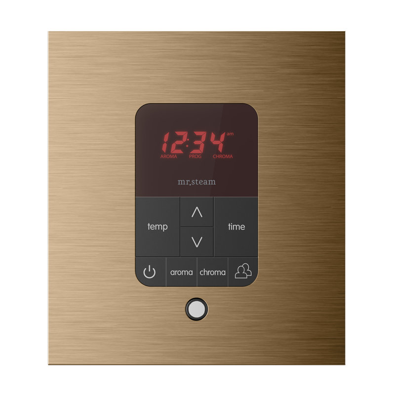 Contrôle de générateur de vapeur itempo plus, Bronze brossé