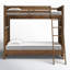 Lit superposé simple en bois massif Halley-87148480