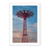 Parachute Drop - Picture Frame Photograph on Paper