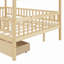 Lit en bois avec deux tiroirs-382175626-382175351