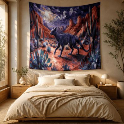 Tapisserie murale Chupacabra, animaux du Sud-Ouest