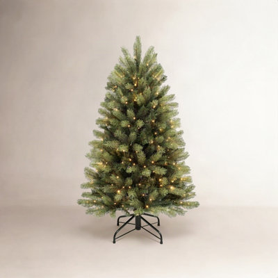 Pre-Lit Pine Christmas Tree