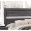 Lit traditionnel gris pleine grandeur avec options de rangement - Bois d'ingénierie de qualité pour une construction de chambre à coucher fonctionnelle et fonctionnelle