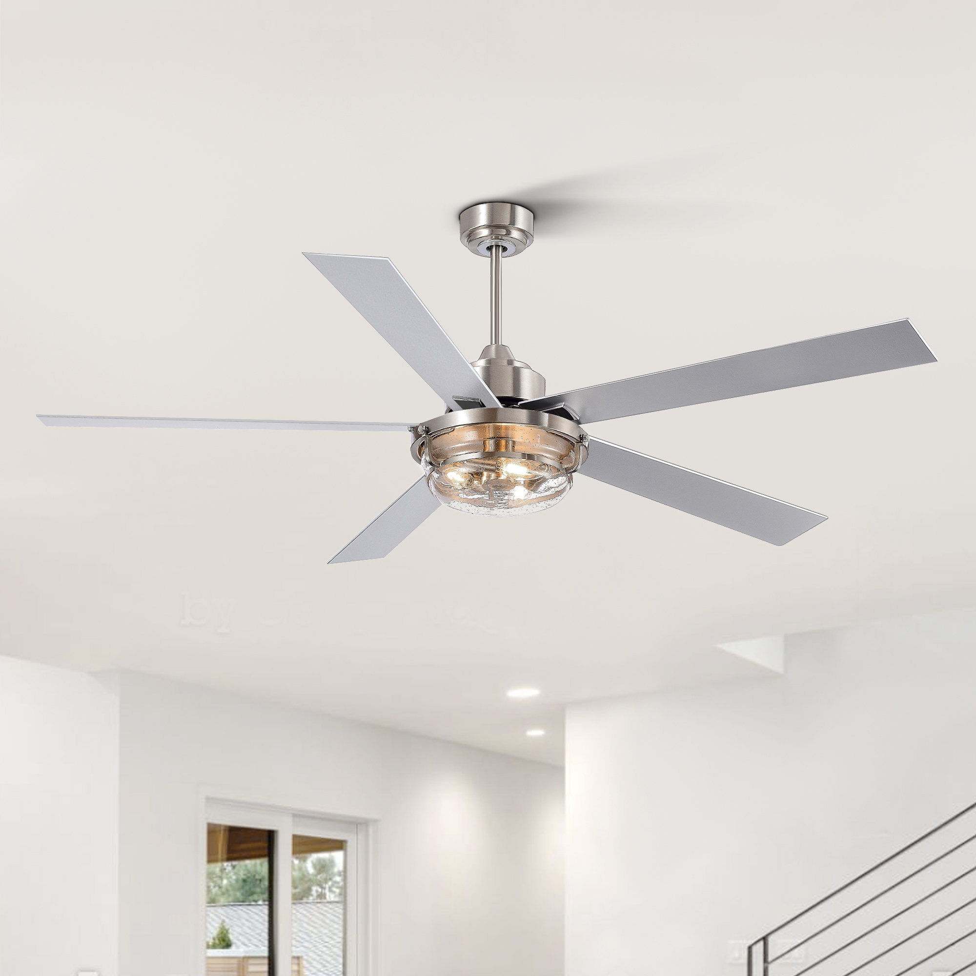 17 Stories Ramiro Blair 60'' 5-blade Indoor Standard Ceiling Fan With 